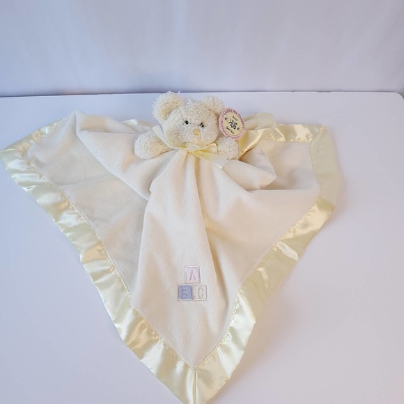 Cuddle Me Sleepers Other - NEW Barrington Bear Hugs Cuddle Me Sleepers Yellow Style 1957 Security Blanket